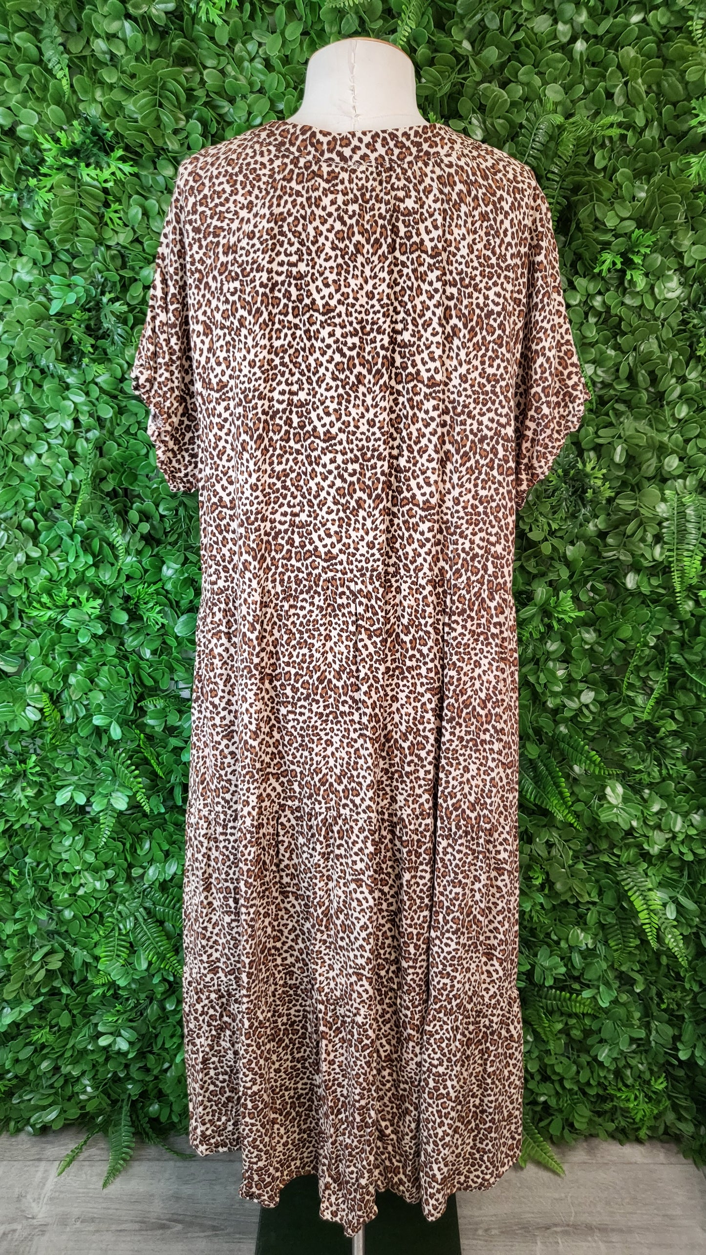 Boho  Animal Print Dress (16)