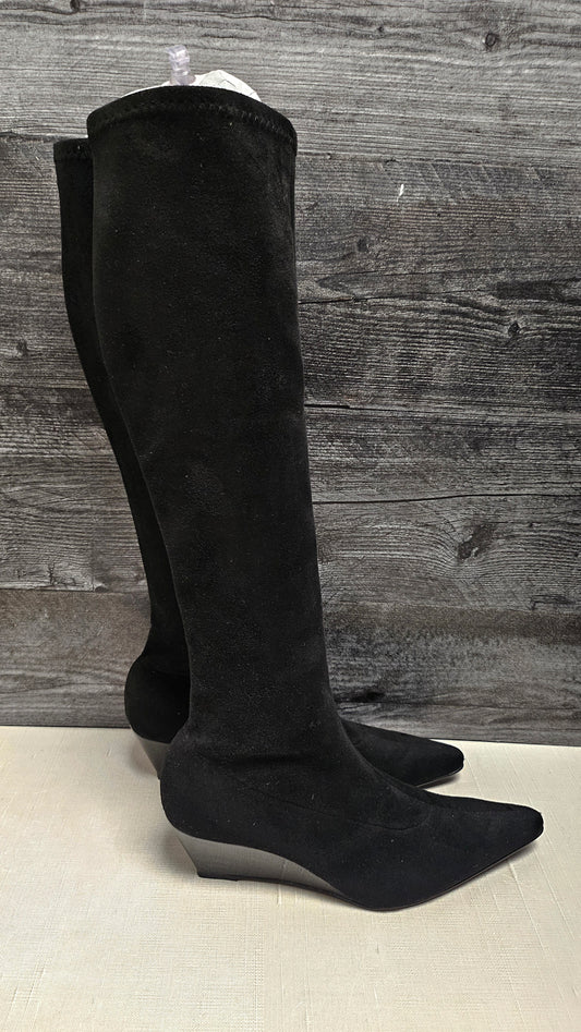Paula Ryan Black MicroFibre Boot (37.5-38)