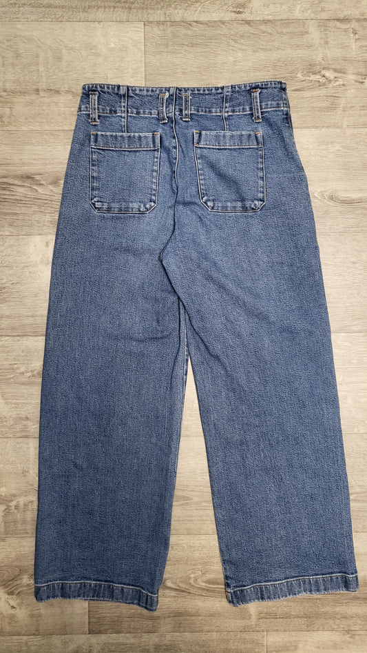 Country Road Blue Wide Leg Jean (10)