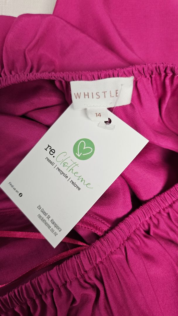 Whistle Pink Pleat Top (14)