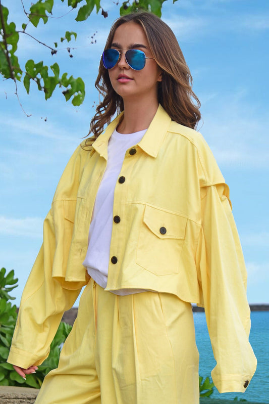 Coop Yellow Gelato Treat Pocket In Jacket (12)