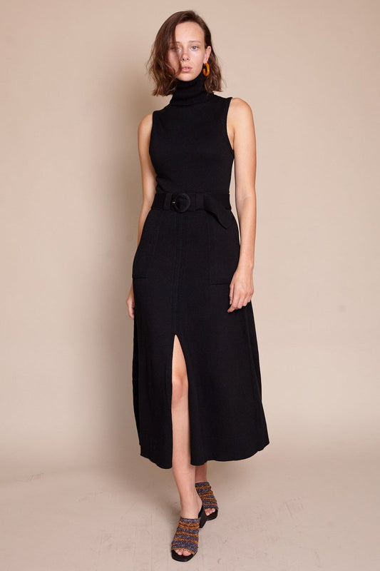Mara Hoffman Black Knit Dress (14)