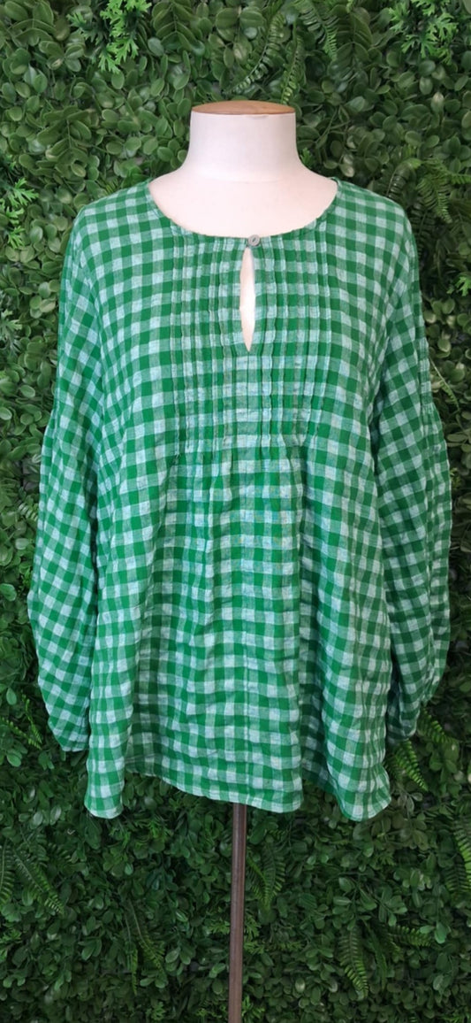 Haven Green Smock Top 14-16