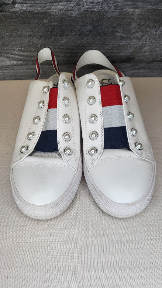 Gelato White Slingback Sneaker (41)